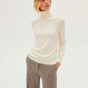 Eric Bompard cashmere roll-neck turtleneck sweater